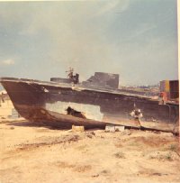 PBR 139 showing hull damage