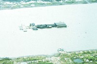Seafloat on the Cau Lon River